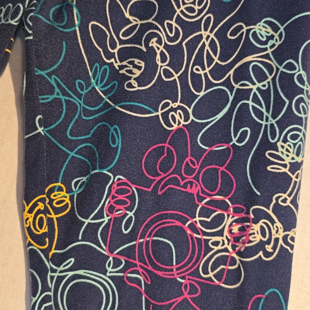 LuLaRoe Minnie Mouse Leggings - Picture 3 of 3